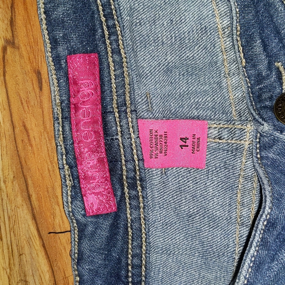 Pure Energy size 14 jean skirt - Picture 3 of 7
